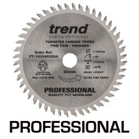 Trend Circular Saw Blade FT/160X48X20A Professional Fine Trim 160mm x 48T x 20mm 57.49
