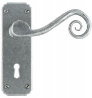 Anvil 33615 Monkeytail Lever Lock Door Handles Pewter 105.52