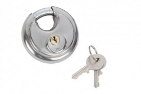 Fort Knox 70mm Discus Padlock Stainless Steel 10.05