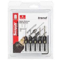 Trend Snappy Drill Countersink 5 Piece Set SNAP/CS/SET 38.39