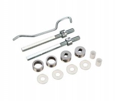 Zoo Back to Back Fixing Pack for 30mm Pull Handles Satin Stainless 17.83
