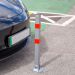 Click For Bigger Image: Locking Folding Parking Post.