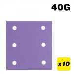 TREND AB/QTR1/40Z SHEET SANDING SHEET 114 X110MM 1/4 10PC �10.22