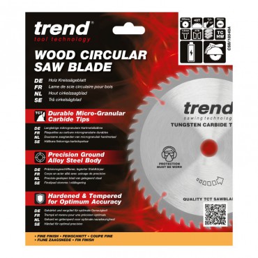 TREND CSB/18548A WOOD SAWBLADE 185X30X48TX1.8