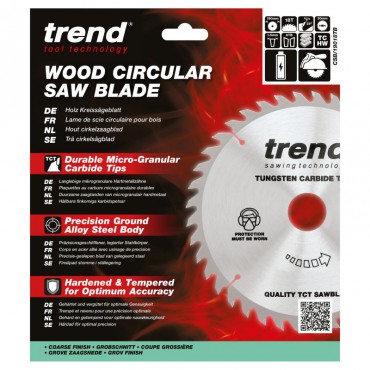 TREND CSB/19018TB WOOD SAWBLADE 190X30X18TX1.5