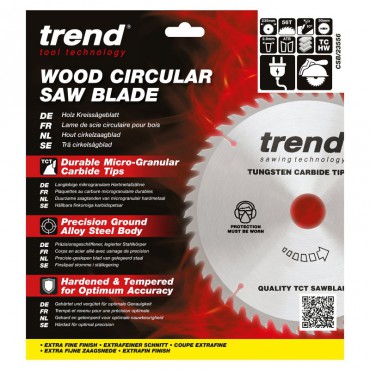 TREND CSB/23556 WOOD SAWBLADE 235X30X56TX2.8