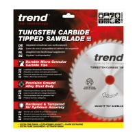 TREND CSB/25480 WOOD SAWBLADE 254X30X80TX2.4 80.88