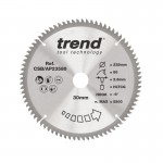 TREND CSB/AP23580 AP SAWBLADE 235X30X80TX2.8 60.41