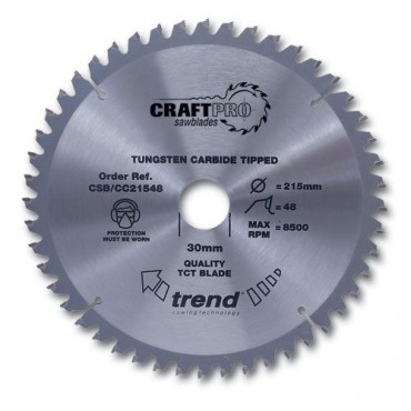 TREND CSB/CC25524 WOOD CC SAWBLADE 255X30X24TX2.4