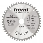 TREND CSB/CC21648T WOOD CC SAWBLADE 216X30X48TX2.2 50.66