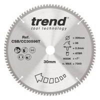 TREND CSB/CC30596T WOOD CC SAWBLADE 305X30X96TX2.2 97.44