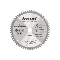 TREND CSB/PT18456A HPL SAWBLADE 184X20X56TX2.6 33.62