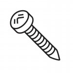 Trend WP-T35/042 T35 Self Tapping Screw Pozi Pan Head 3.5mm x 11mm 1.10