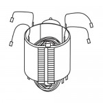 Trend WP-T4E/022 Field Coil Complete 230v T4EK 26.77