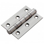 Anvil 91038 3\" Ball Bearing Butt Hinges in Pairs Satin Stainless Steel 13.53