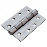 Anvil 91039 4\" Ball Bearing Butt Hinges in Pairs Aged Satin Stainless Steel 14.91