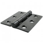 Anvil 91040 3\" Butt Hinges in Pairs Black 15.31