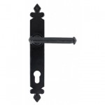 Anvil 33172 92mm Tudor Espagnolette Euro Lock Door Handle Set Black 90.82