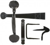 Anvil 33176 Medium Bean Thumblatch Set Black 50.95