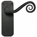 Anvil 33278 Monkeytail Lever Latch Door Handles Black 90.82