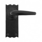 Anvil 33318 Oak Lever Latch Door Handles Black 33.40