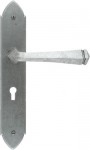 Anvil 33600 Gothic Lever Lock Door Handles Pewter Patina 100.48