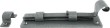 Pewter Patina Door Bolts