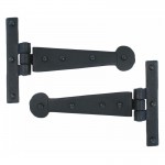 Anvil 33987 Penny End 6\" Tee Hinges per Pair Black 28.12