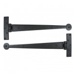 Anvil 33990 Penny End 15\" Tee Hinges per Pair Black 47.08