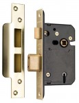 Securefast 76mm 5 Lever Sashlock Brass BS3621-2007 39.70