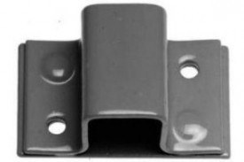 583 Staple on Plate for Square Bolt Galv 3.00