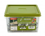 Timco C2 Decking Screws Green 4.5 x 65 Tub of 250 12.02