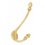 Anvil 83525 Hat & Coat Hook Polished Brass 8.79