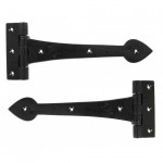 Anvil 83625 Cast 10.1/2\" Tee Hinges per Pair Smooth Black 32.75