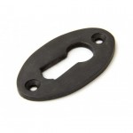 Anvil 83948 Oval Lever Key Escutcheon Aged Bronze 10.38