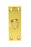 Carlisle Brass Oblong Bell Push AA31 Polished Brass 18.72