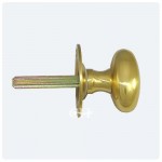 Carlisle Brass AA33 Oval Thumb-turn on Rose for Security Bolt Brass 12.00