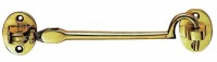 AA64 250mm Silent Cabin Hook Brass 18.24