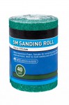 40 Grit Sandpaper Roll Green Alum Oxide 5Mtr x 115mm 4.36