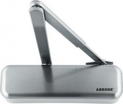 Arrone Door Closer AR6900-D-SSS/SSS with Satin Stainless Steel Cover & Matching Arm