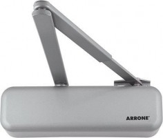 Arrone Door Closer AR6900-D-SE/SE with Silver Cover & Matching Arm 43.73