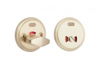 ASSA 265 Toilet Lock Accessory Set Brass 81.13