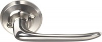 ASSA 6696 Sprung Lever Door Handles Satin Chrome Pair 94.77