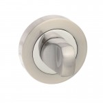 Mediterranean Bathroom Turn & Release M-WC-SN/CP Satin Nickel / Polished Chrome 12.20