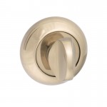 Mediterranean Bathroom Turn & Release on Radius Rose MC-WC-SN Satin Nickel 13.30