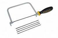 BlueSpot Coping Saw & Blades Soft Grip Handle 27165 7.23