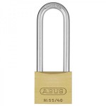 Abus 55/40HB63C 40mm Brass Long Shackle Padlock 14.45