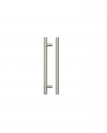 Fulton & Bray 220mm T Bar Cabinet Handle 160mm Centres Brushed Nickel 1.78