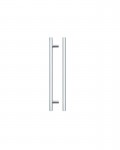 Fulton & Bray 252mm T Bar Cabinet Handle 192mm Centres Polished Chrome 1.92