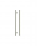 Fulton & Bray 284mm T Bar Cabinet Handle 224mm Centres Brushed Nickel 2.26